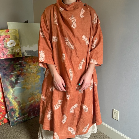 Orange Robe Jacket - Picture 1 of 6
